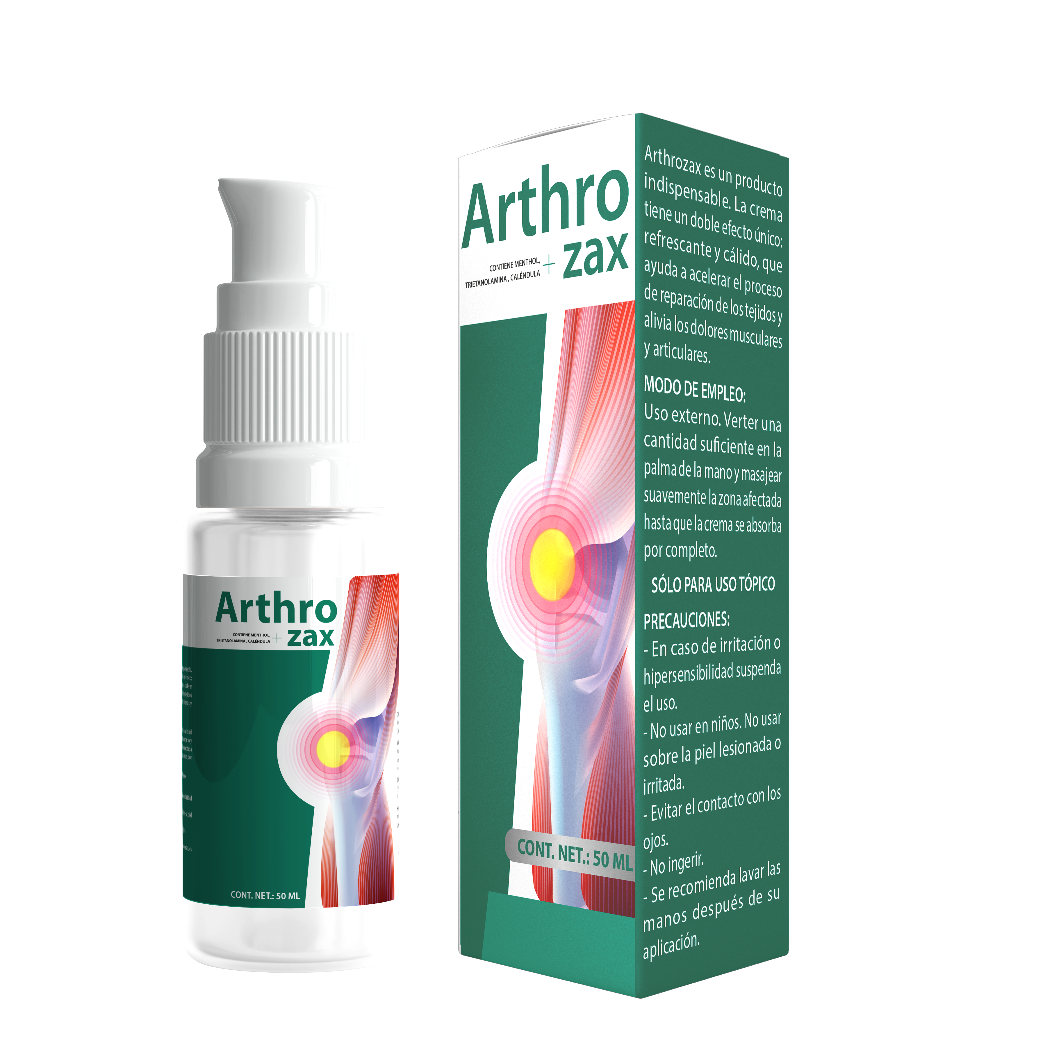 Arthrozax, crema tópica de 50 mililitros